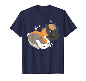 Funny Cat Couples Nyanko Sensei T-Shirt