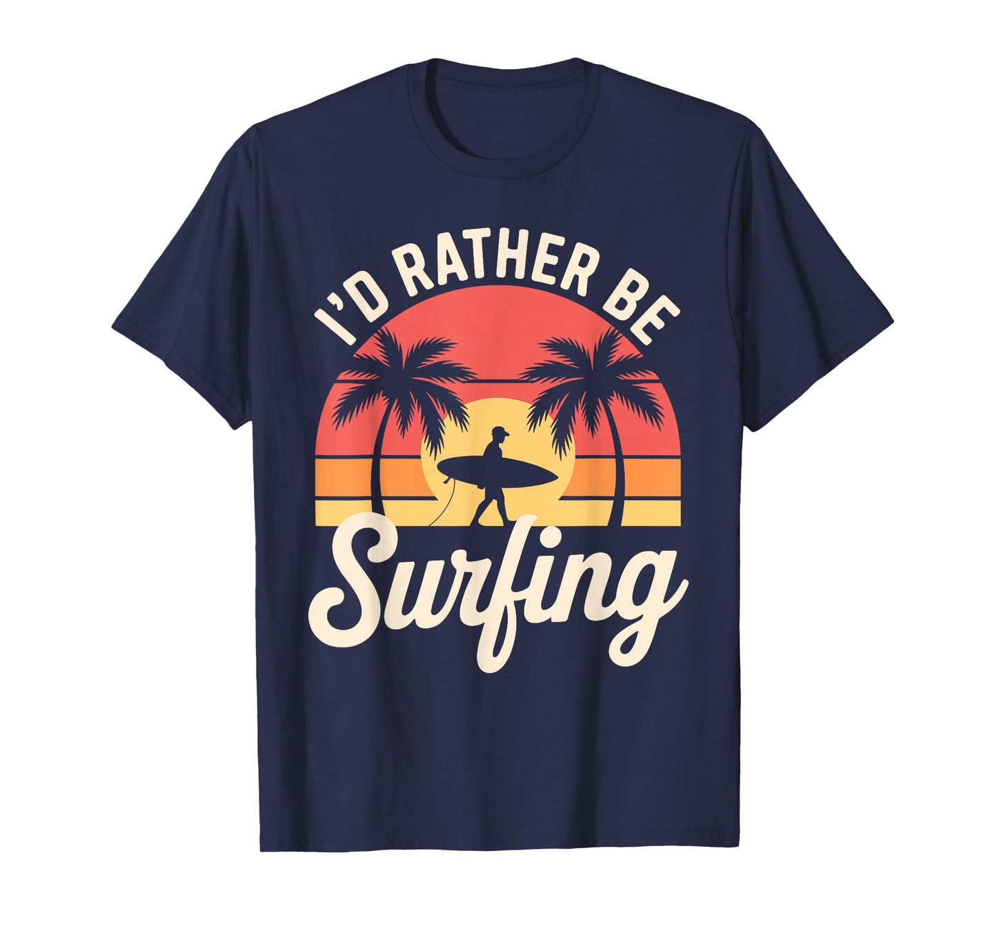 Best Surfing Art for Men Women Surfer Surf Surfboard Surfing T-Shirt