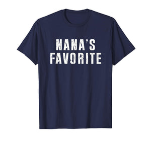 Nana's Favorite T Funny Grandma Grandparent Grandchild T-Shirt
