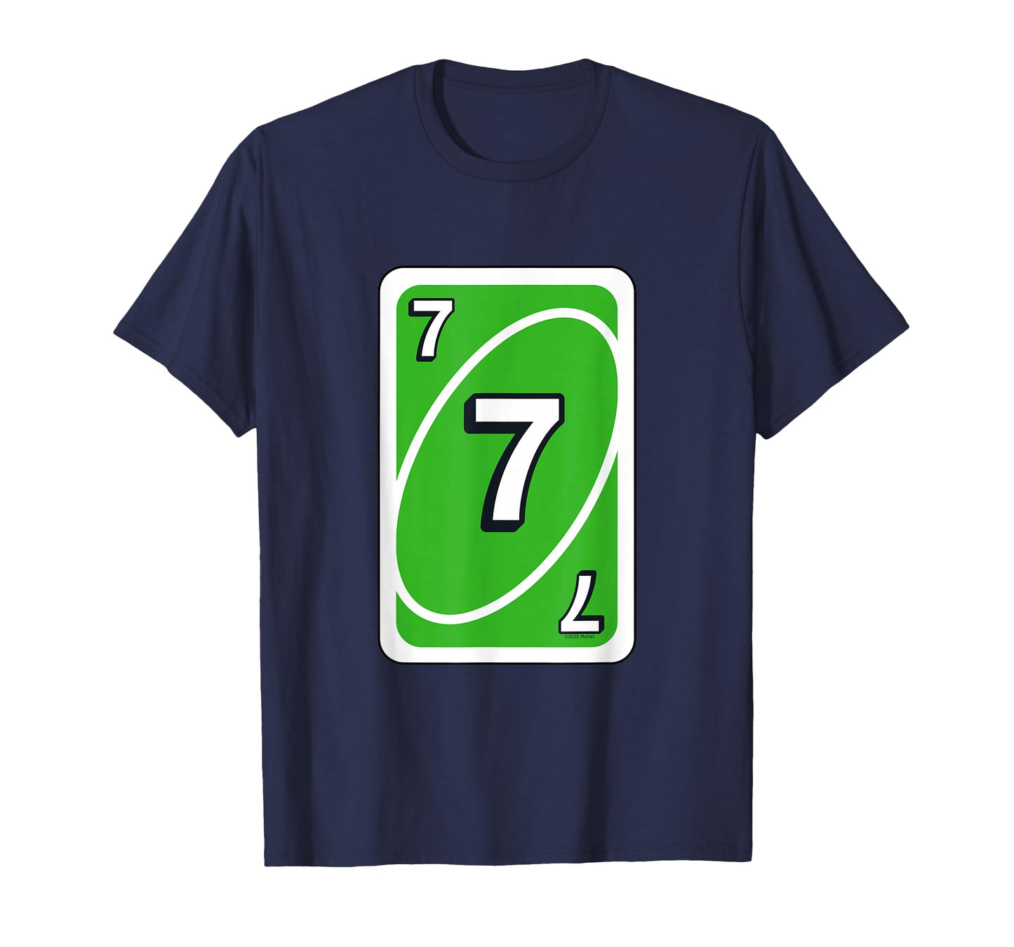 UNO Halloween Green 7" Card T-Shirt
