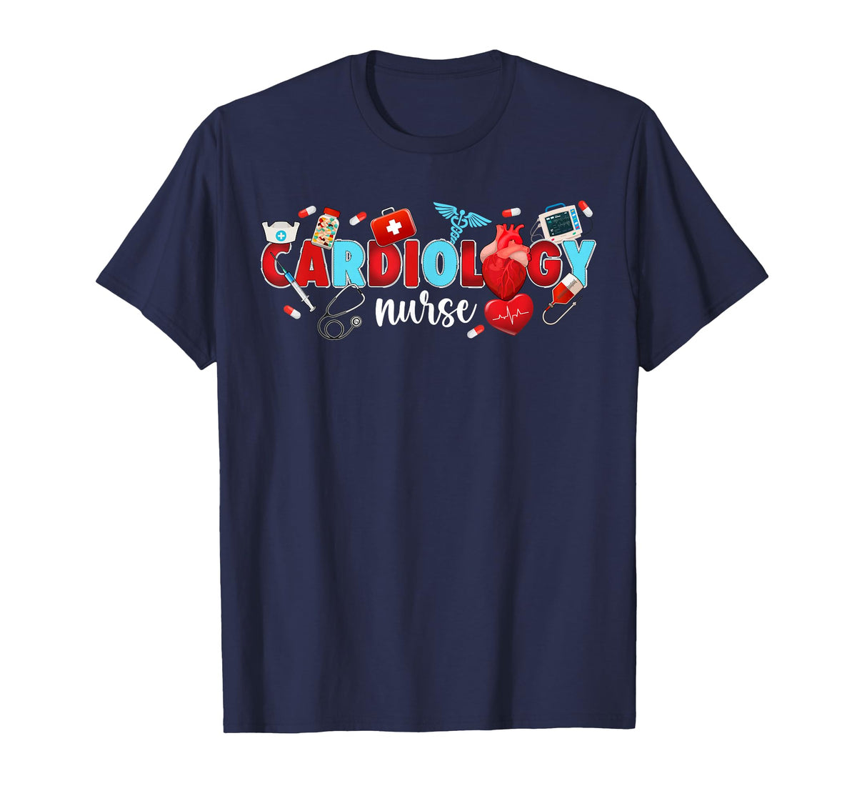 Cardiac Nurse Cardiac Nursing Cardiology Nurse T-Shirt