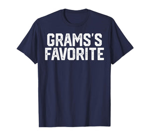 Grams’S Favorite Funny Grandparent Grandchild Vintage Humor T-Shirt