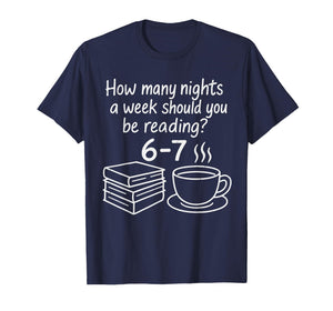 Reading 67 Six Seven English Teacher Book Lover Librarian T-Shirt
