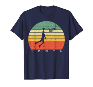 Vintage Basketball Men Women Retro Graphic Player Coach Fan T-Shirt