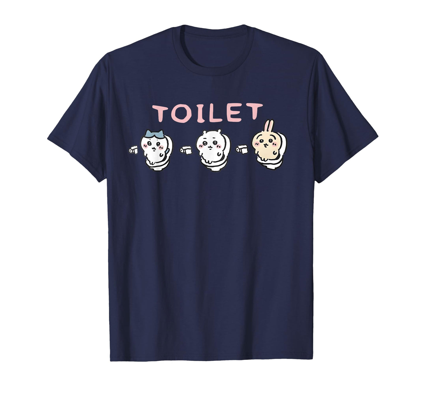 Toilet Time Chikawa Meme Tee T-Shirt