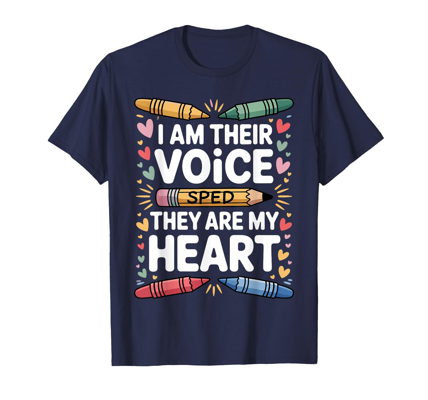 IEP SPED Teacher Art for Men Women Special Education Teacher T-Shirt
