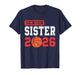 Senior Basketball Sister 2026 Team Class of 2026 Graduation T-Shirt