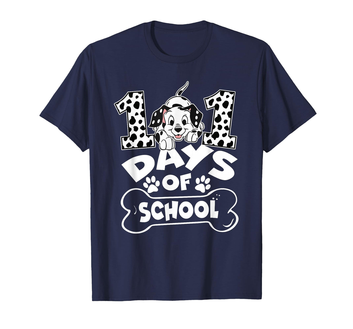 Happy 101 Days School Cute Dog 100 Days Smarter Student Kids T-Shirt