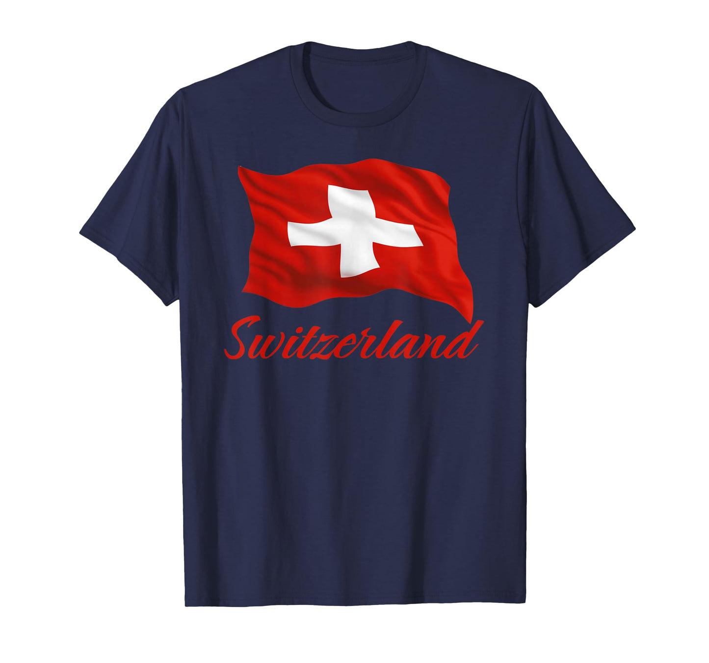 Swiss Flag of Switzerland Patriotic T-Shirt