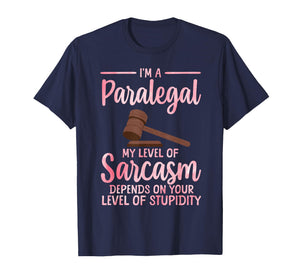 Paralegal Art for Men Women Law Legal Assistant Paralegal T-Shirt