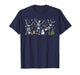 Subtle Anti Trump Hidden Message Dancing Skeleton Christmas T-Shirt