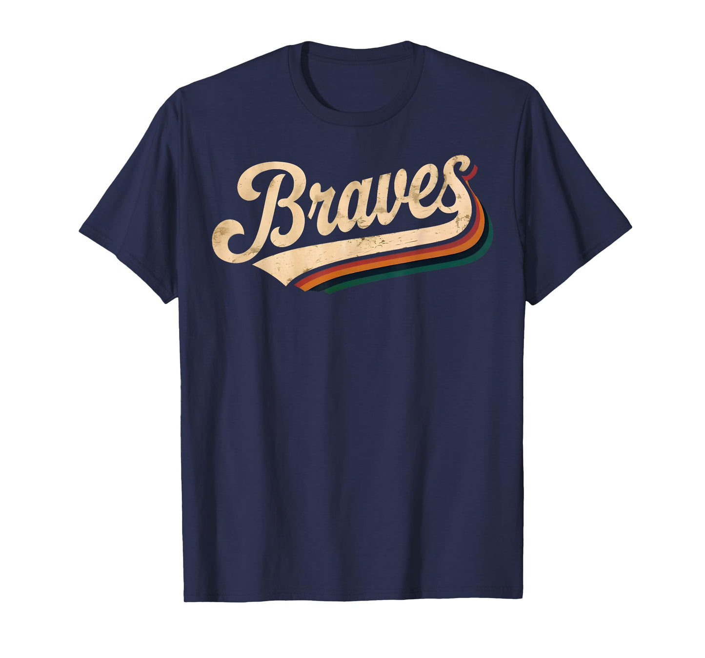 Vintage Braves Retro Gifts Men Women Kids Girl Boy T-Shirt