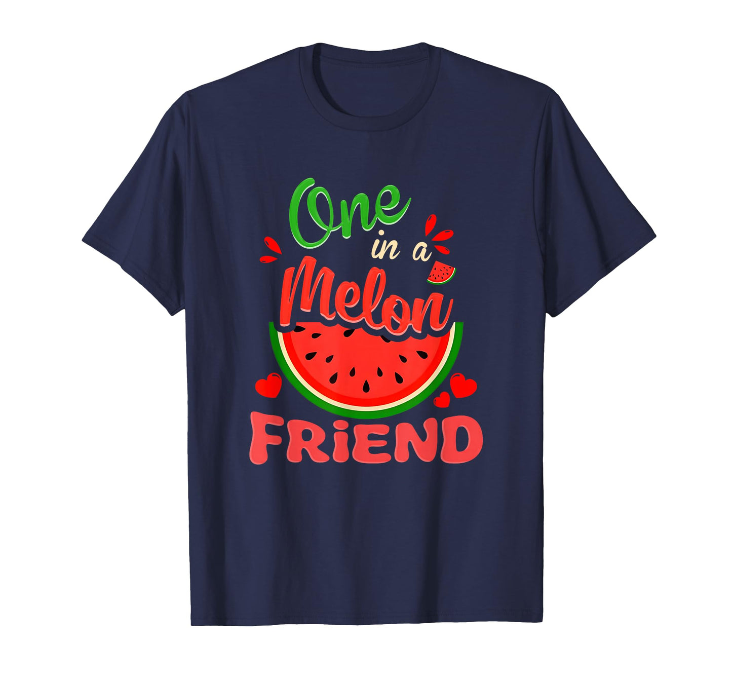One in a Melon Friend 1st Birthday Party Family Matching T-Shirt