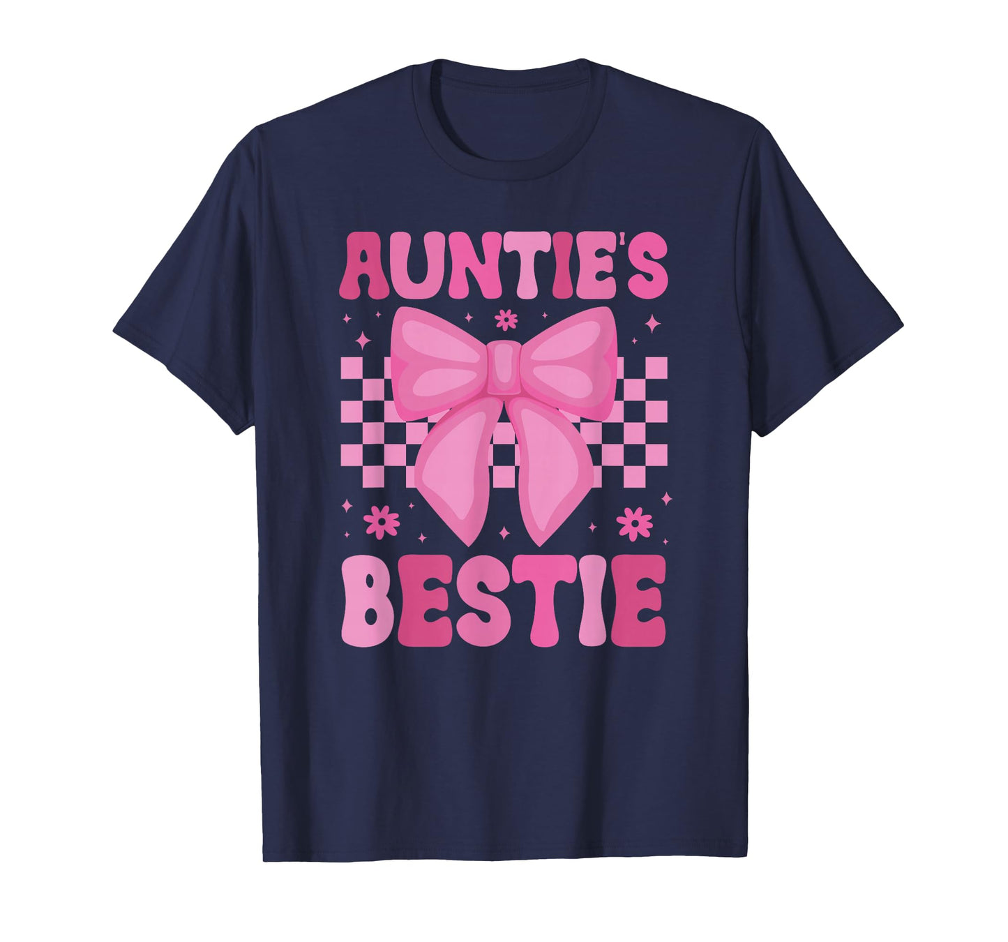Auntie's Bestie Groovy from Aunt to Niece T-Shirt
