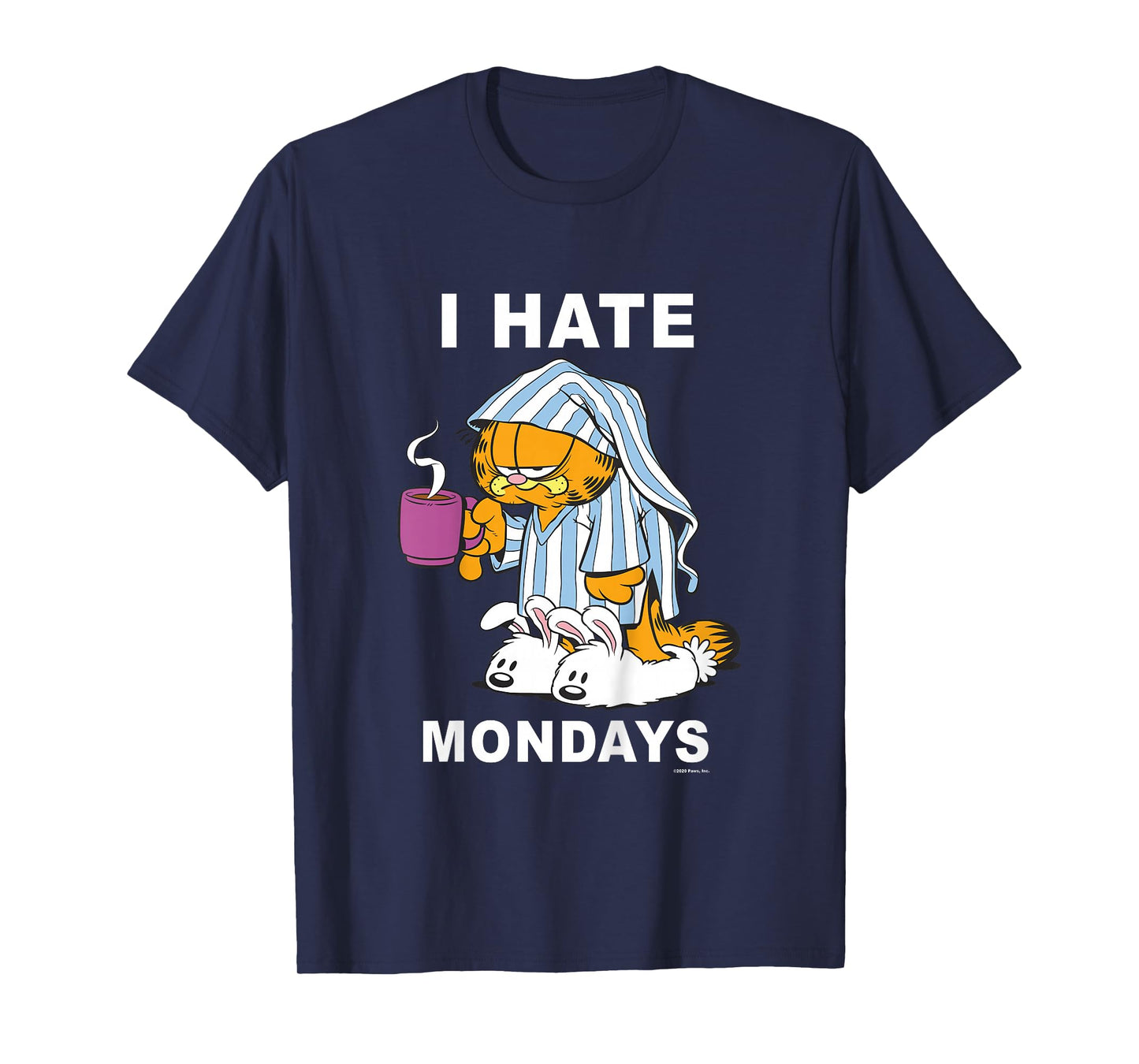 Garfield I Hate Mondays Coffee Garfield T-Shirt