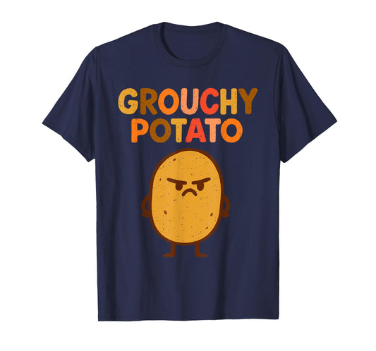 Funny Grouchy Potato Sweet Potato Couple Matching T-Shirt