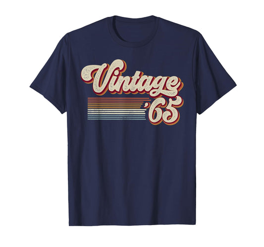 Vintage 1965 Retro Sunset Classic 60-Year-Old 60th Birthday T-Shirt