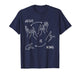 Jesus is King ASL Sign Language Christian T-Shirt