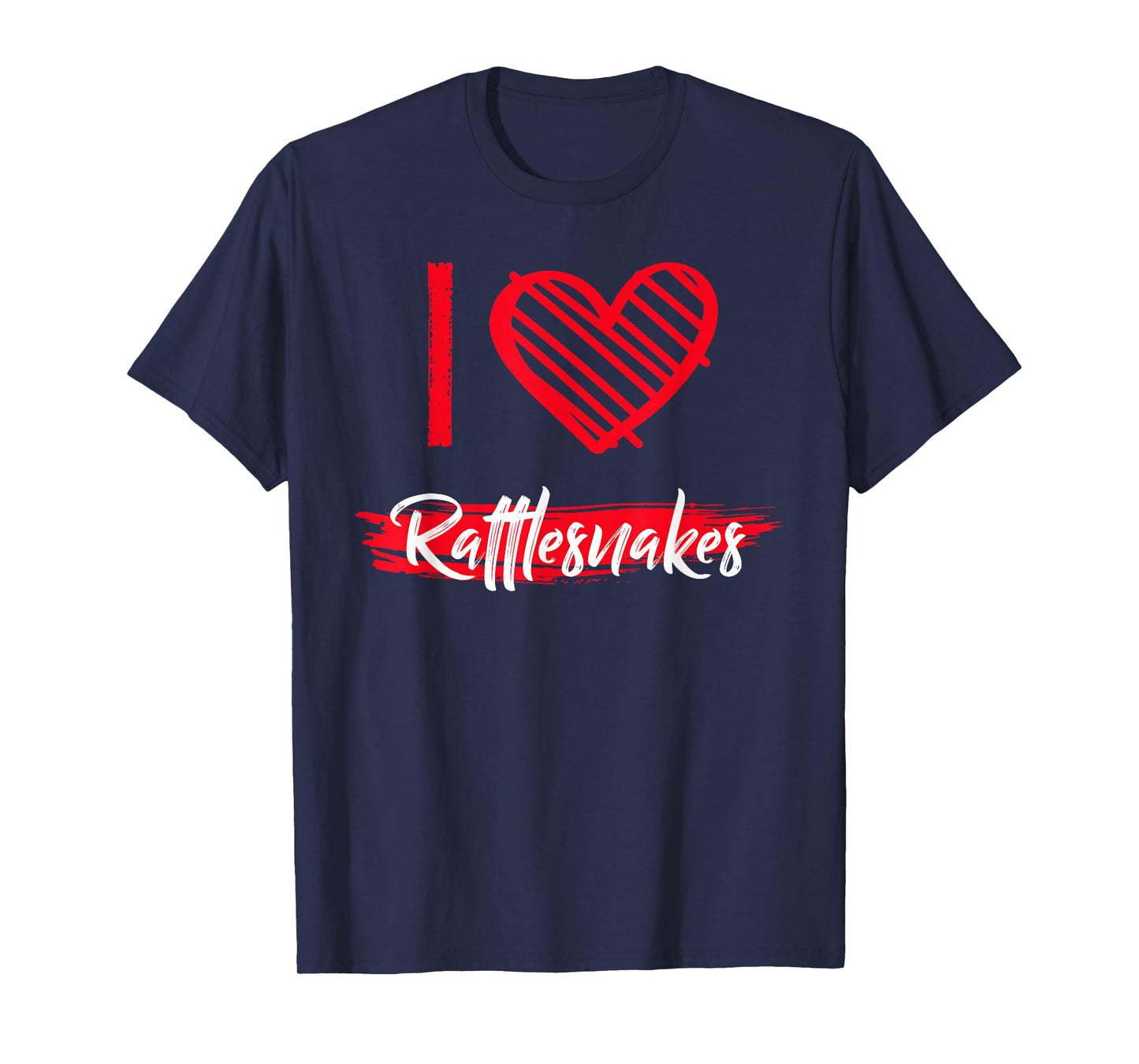 I Love Rattlesnakes T-Shirt I Heart Rattlesnakes T-Shirt