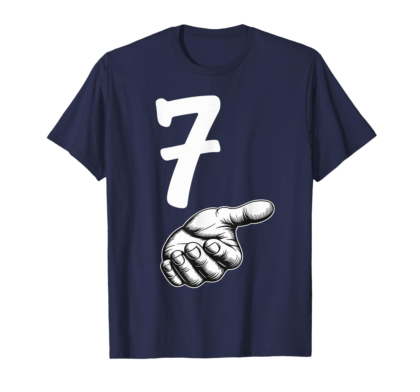 Number 7 Matching Duo 67 Meme Gen Alpha Slang Halloween T-Shirt