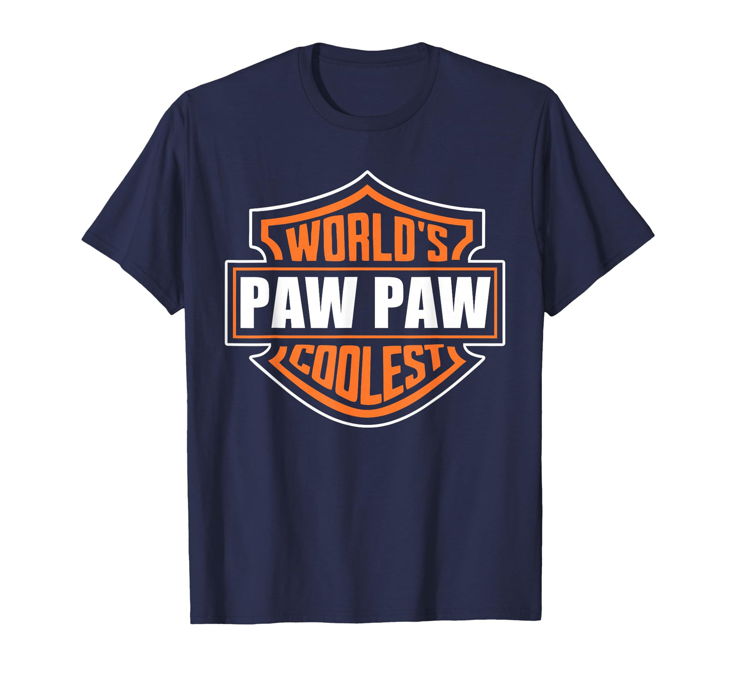 Retro World's Coolest Paw Paw Matching Family Reunion Outfit T-Shirt