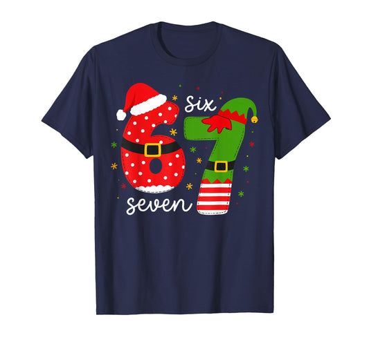 67 Meme Six Seven for Kids Women Men Boys Girls Christmas T-Shirt