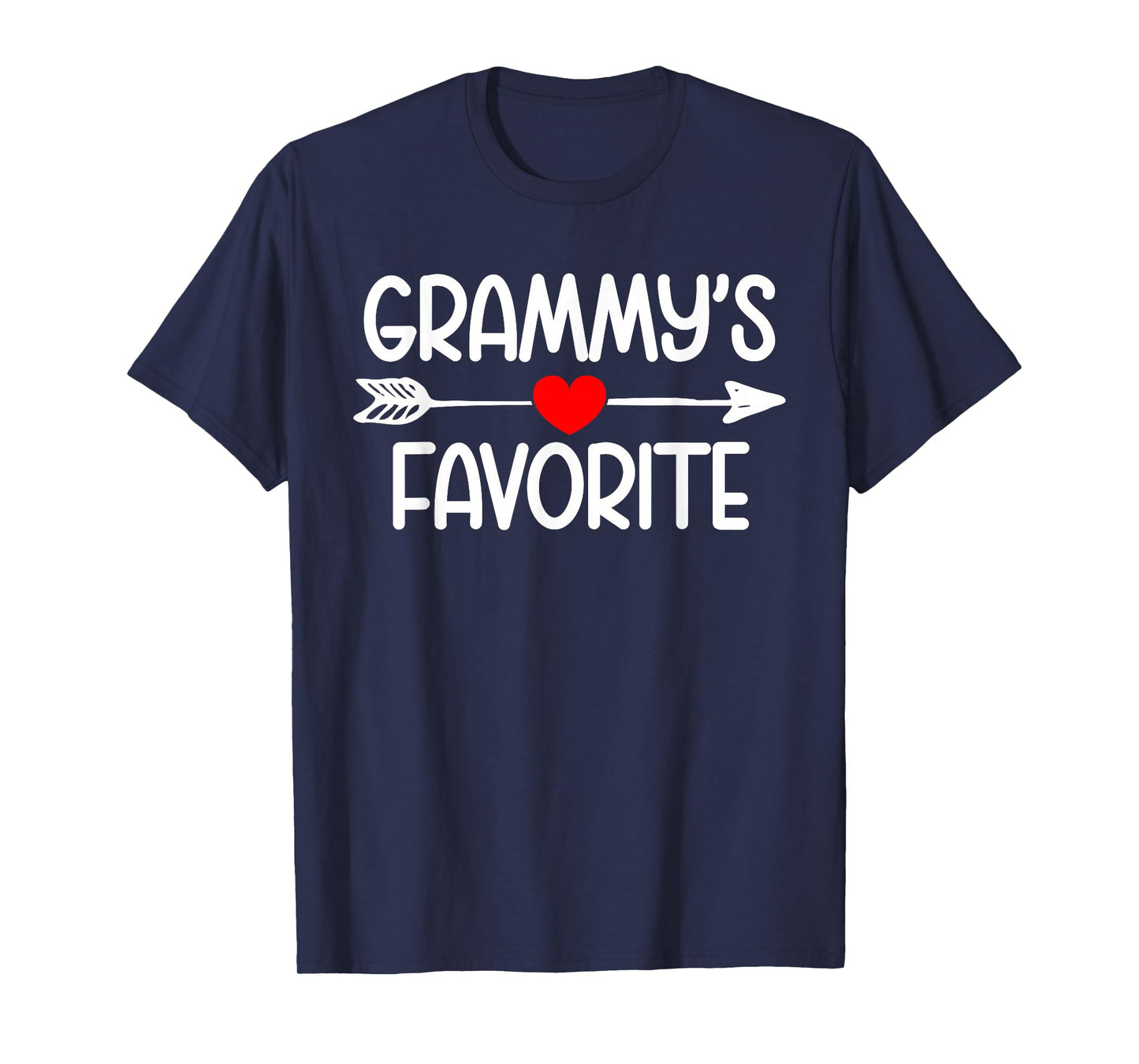 Grammy's Favorite Grandchild Youth Grandson Granddaughter T-Shirt