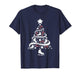 Ice Skating Christmas Tree Holiday Skater Winter Sports T-Shirt