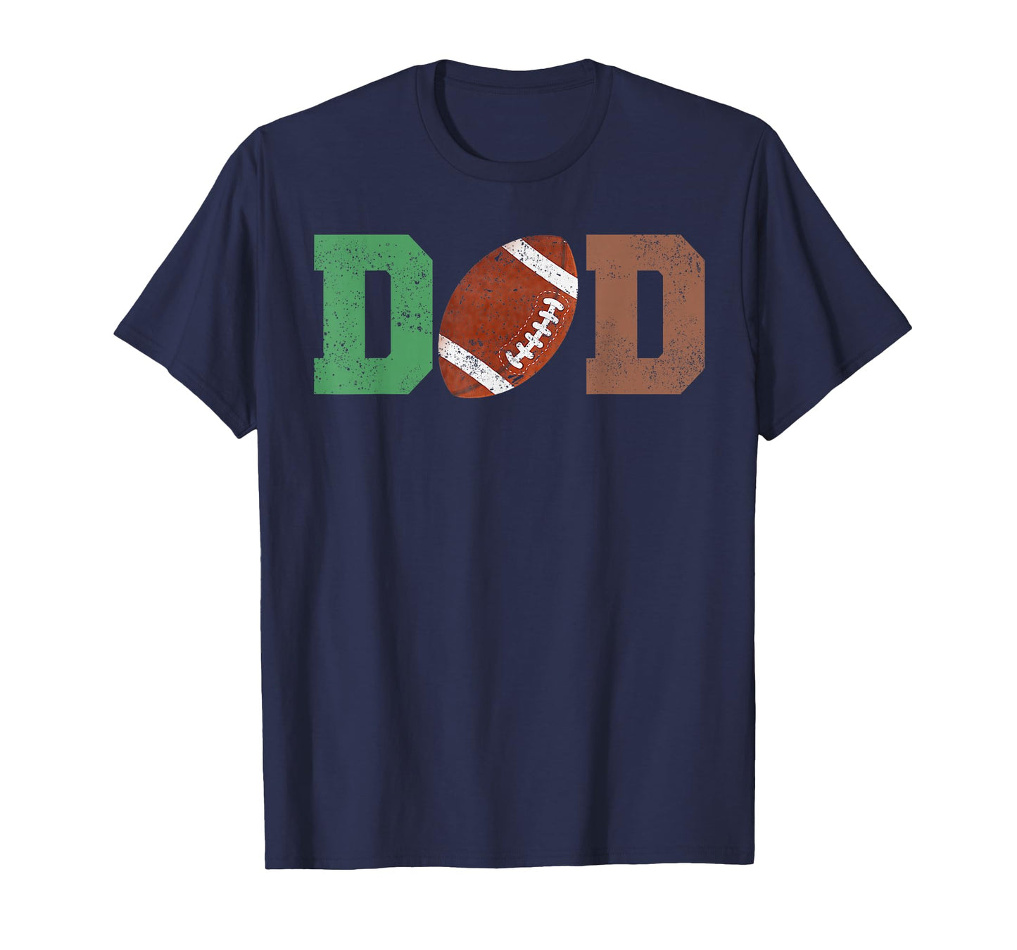 Dad of The 1 Year Old Football First Birthday Boy Family T-Shirt