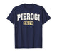 Pierogi Crew Polish Food Varsity Letters T-Shirt