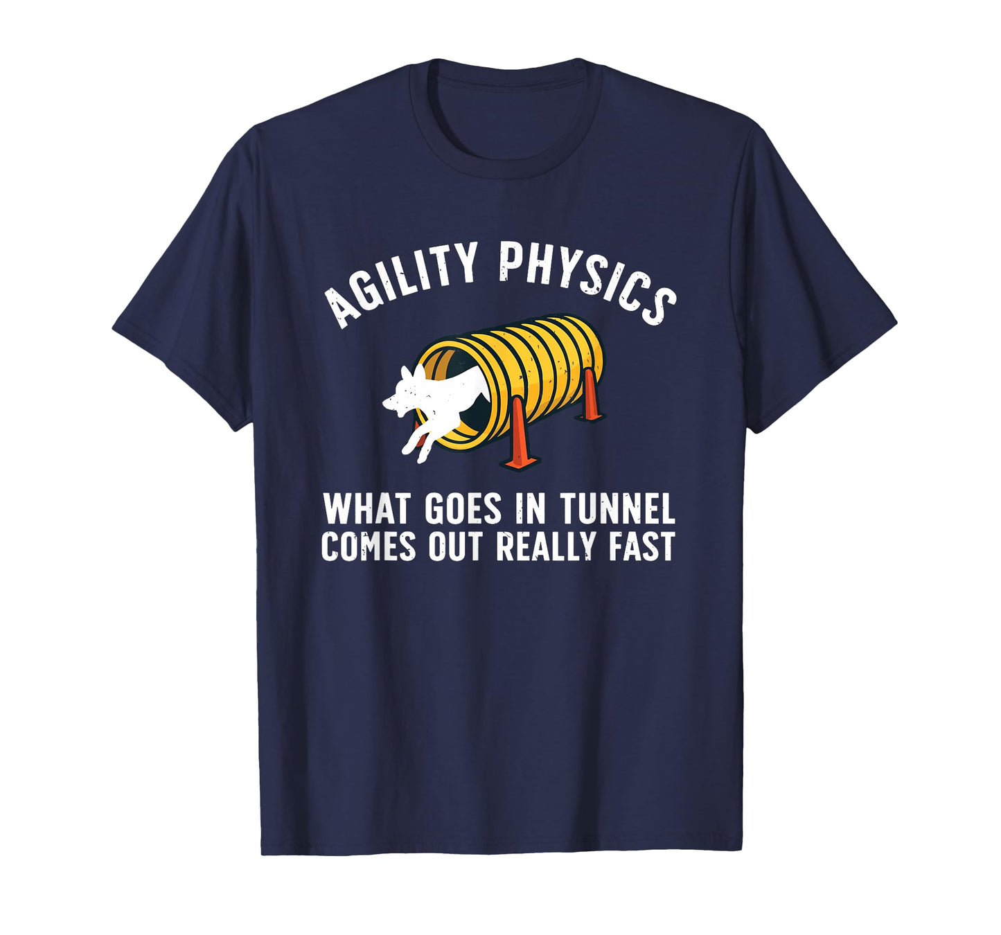 Funny Dog Agility Art for Men Women Dog Trainer Dog Training T-Shirt