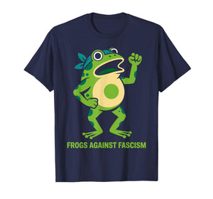 Frogs Against Fascism for Portland Frog Protest T-Shirt