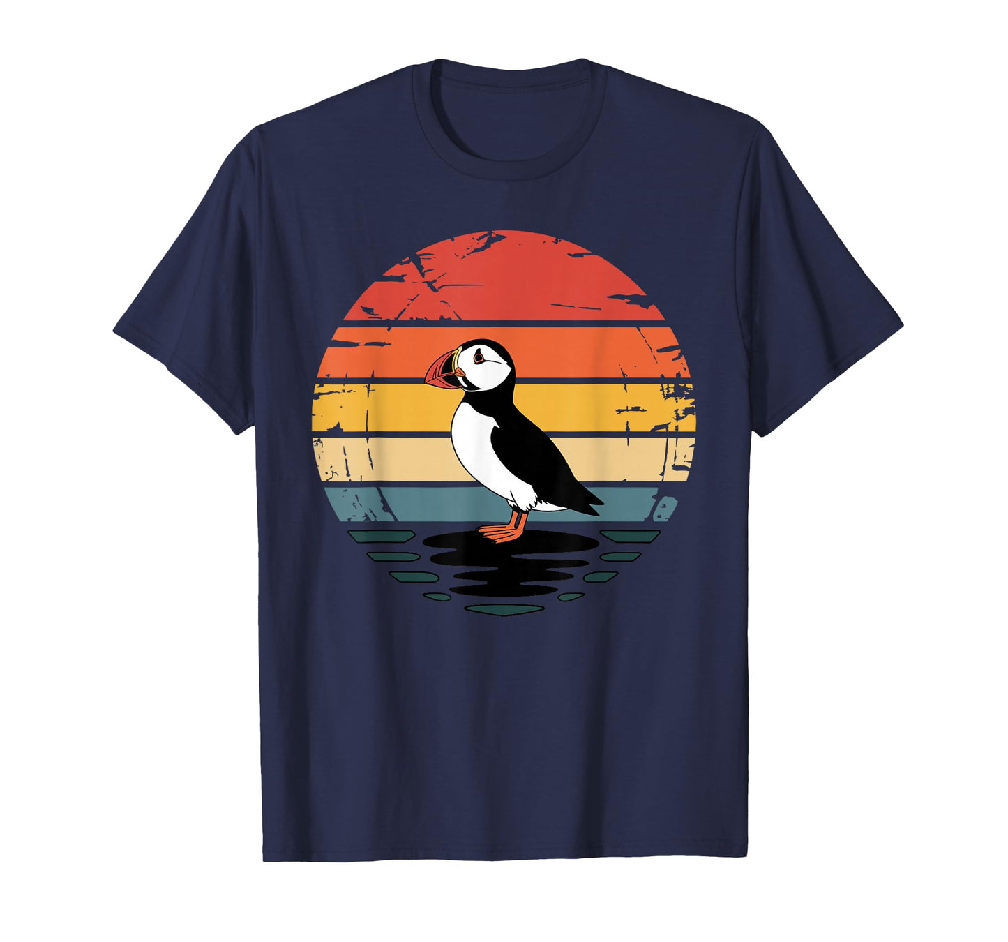 Funny Puffin Art for Men Women Bird Iceland Animal Puffin T-Shirt