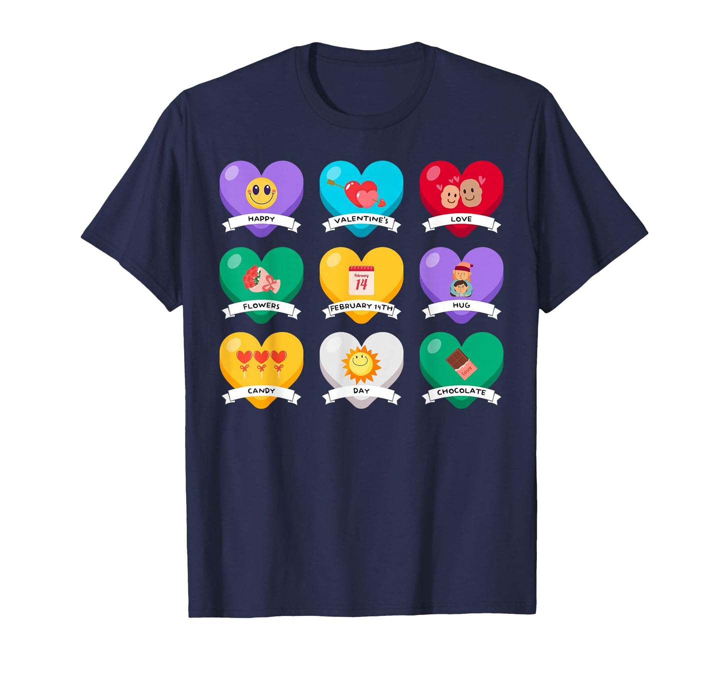 SPED Teacher Valentine Candy Heart Conversation SLP AAC PCS T-Shirt