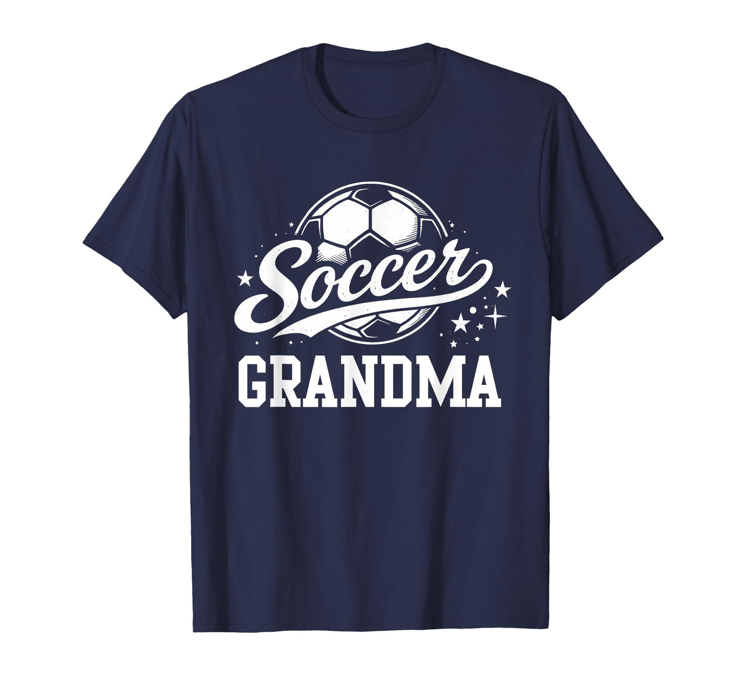 Soccer Grandma Vintage Soccer Ball T-Shirt