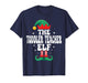 The Toddler Teacher Elf Funny Christmas Matching Family T-Shirt