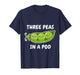Three Peas in a Pod Cute Kawaii Funny T-Shirt