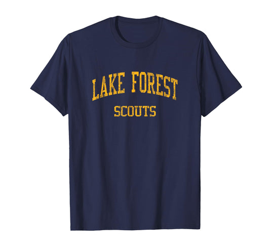 Lake Forest High School HS Lake Forest IL Vintage Sports T-Shirt