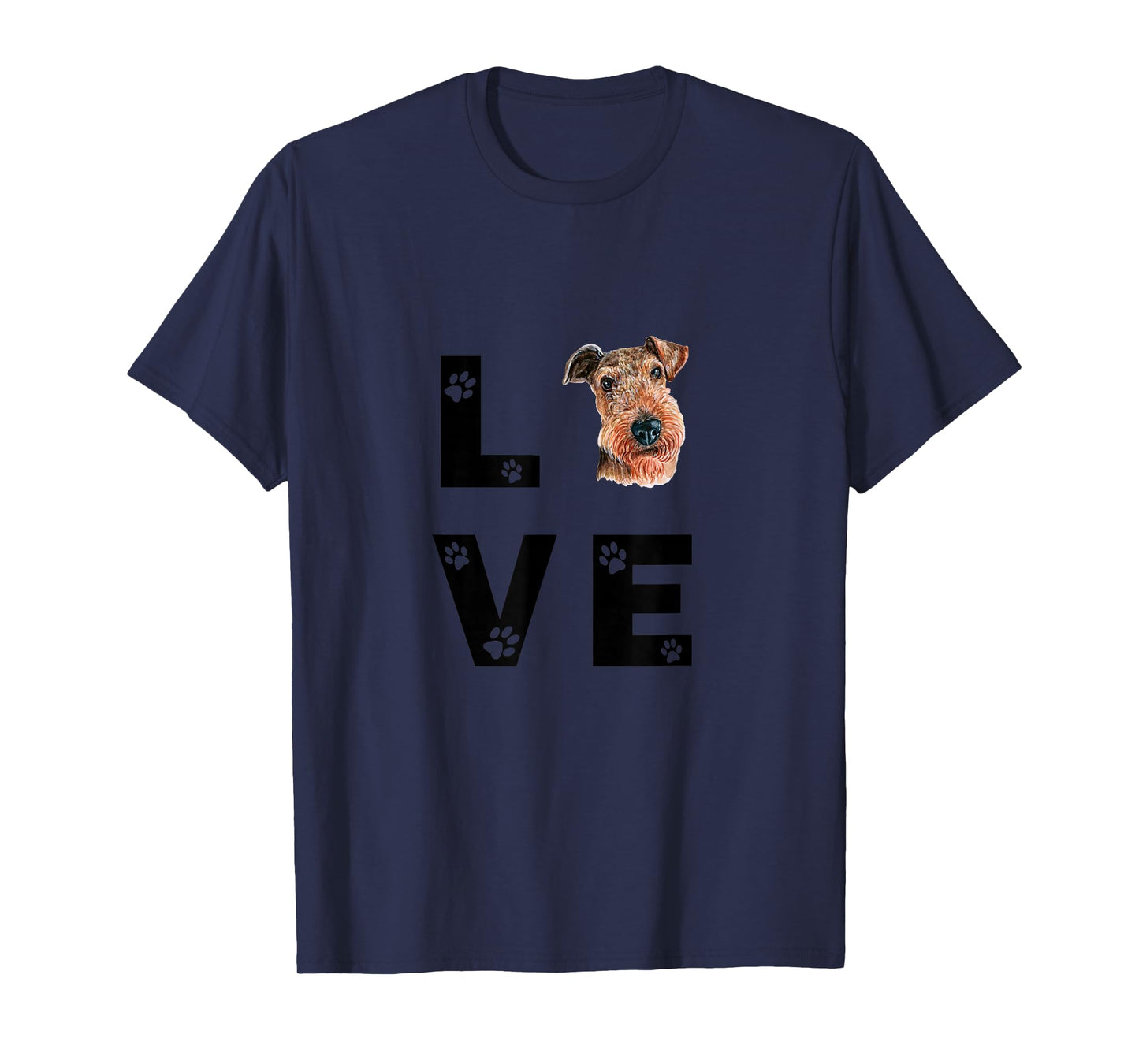 Cute Airedale Terrier Dog Puppy Love Gift T-Shirt