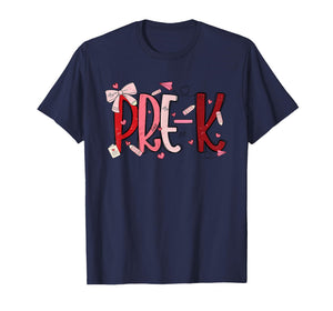 Pre K Valentine tee for Teachers T-Shirt