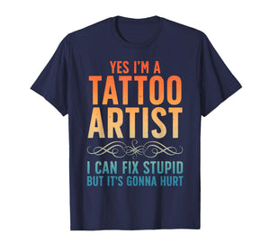 Funny Tattoo Artist Art for Men Women Tattooer Tattoo Artist T-Shirt