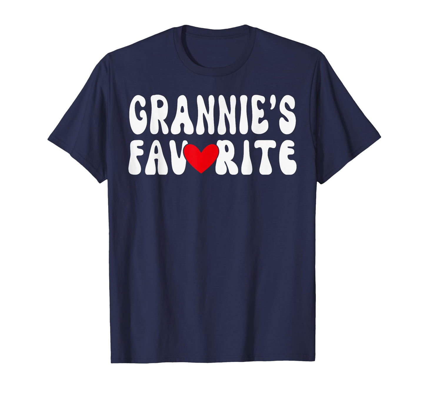 Grannie’S Favorite Funny Grandparent Grandchild Humor T-Shirt