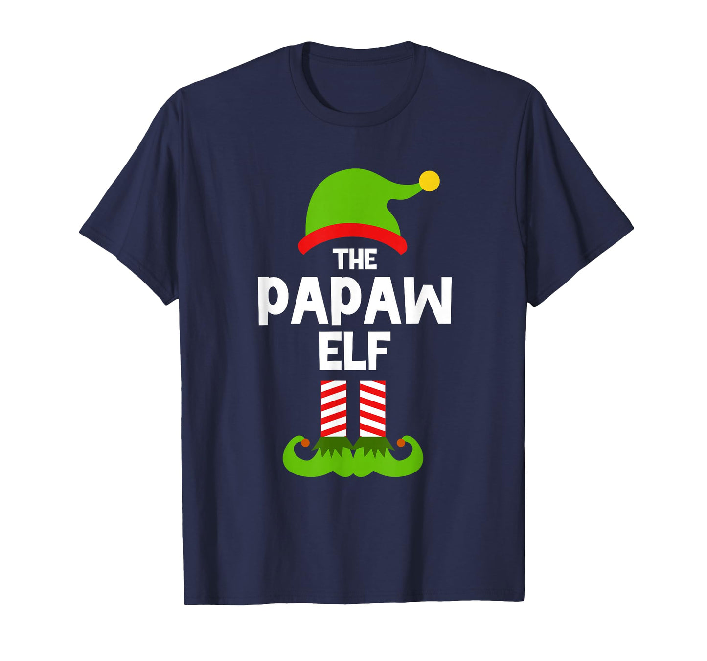 I'm The Papaw Elf Christmas Family Pajama Funny T-Shirt