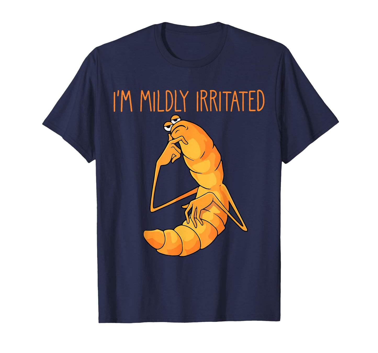 Funny Worm Meme I'm Mildly Irritated Marcus Mens Women T-Shirt
