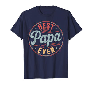 Funny Papa Art for Grandpa from Grandkids Father's Day Papa T-Shirt