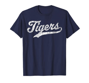 Vintage Tigers Name Personalized Retro for Men Women Kid T-Shirt