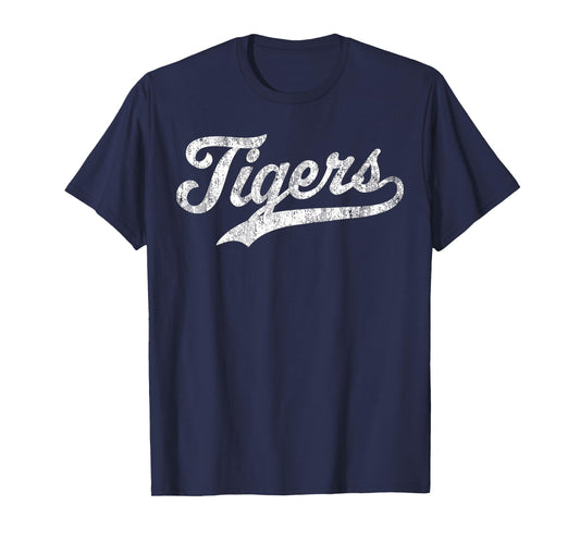 Vintage Tigers Name Personalized Retro for Men Women Kid T-Shirt