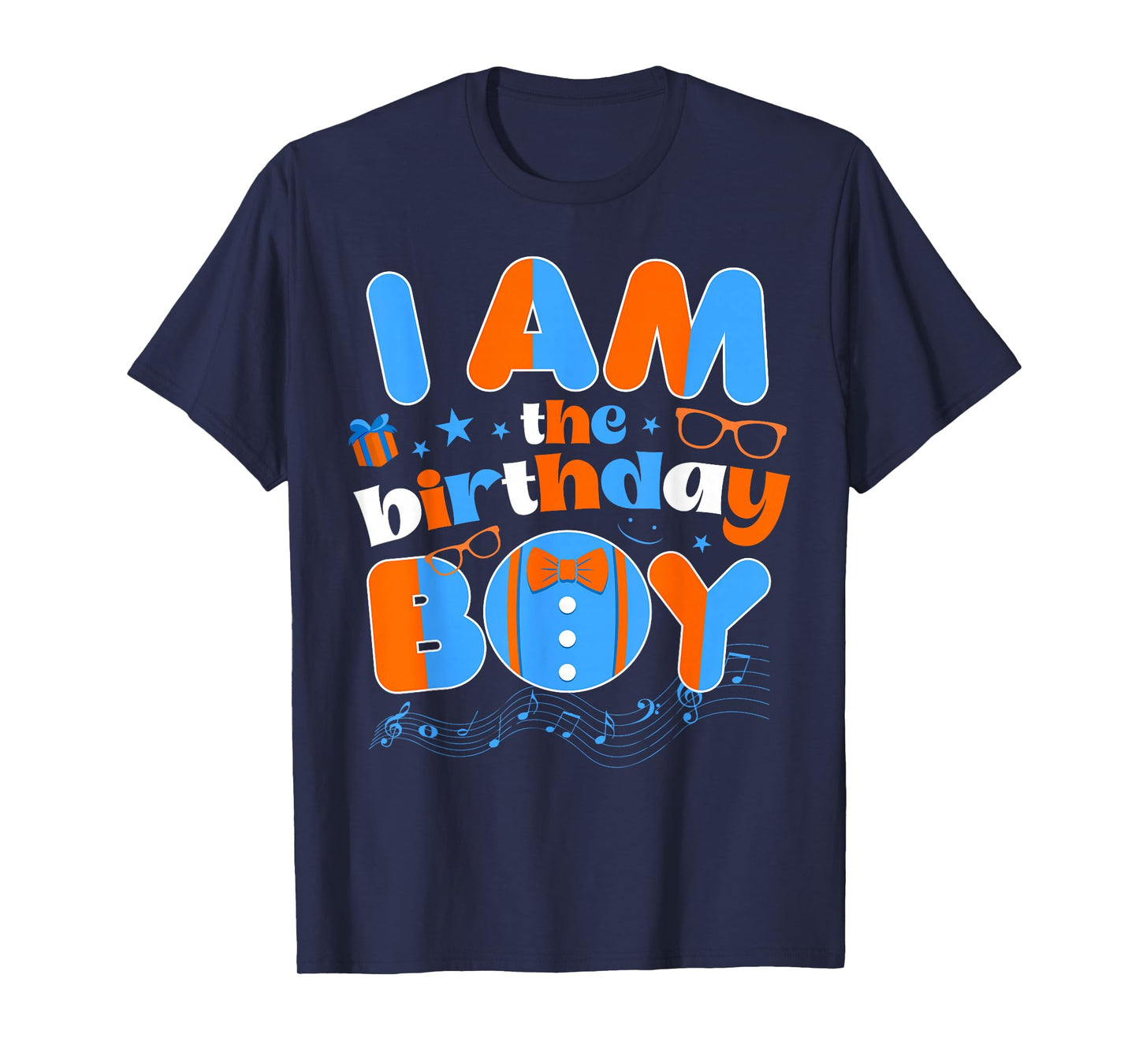 I Am The Birthday Boy Matching Family Blippy Funny T-Shirt