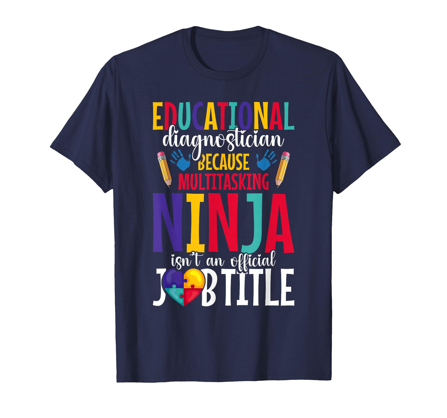 DIAG School Worker Job Title Educational Diagnostician T-Shirt