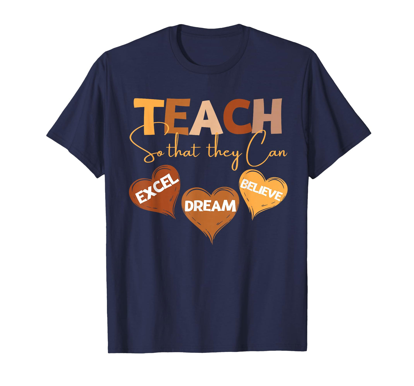 Teach So That They Can Dream Excel Teacher Black History T-Shirt
